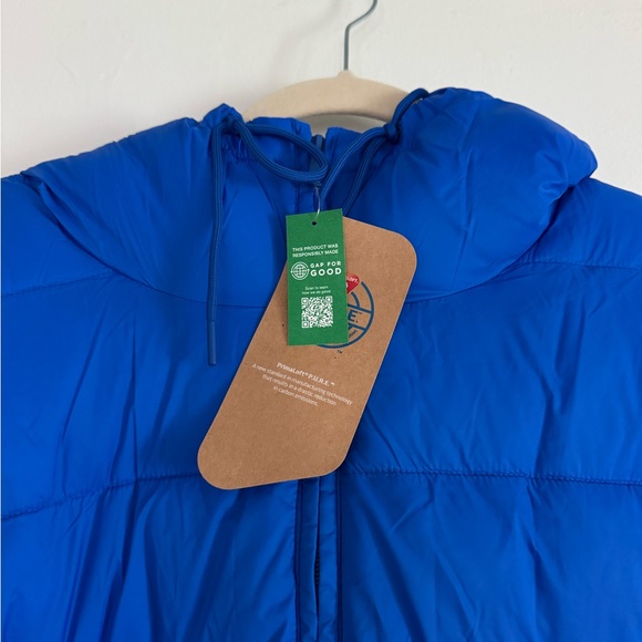 GAP Cobalt Blue Puffer - Picture 4 of 5